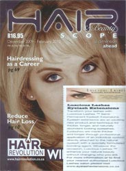 Hair Scope Eyelash Extensions- Click to view the article